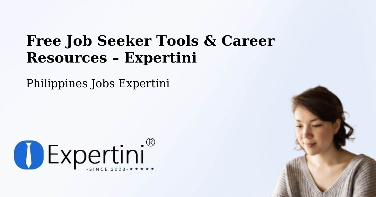 Free Job Seeker Tools & Career Resources – Cotabato City - Cotabato City, Philippines Jobs Expertini
