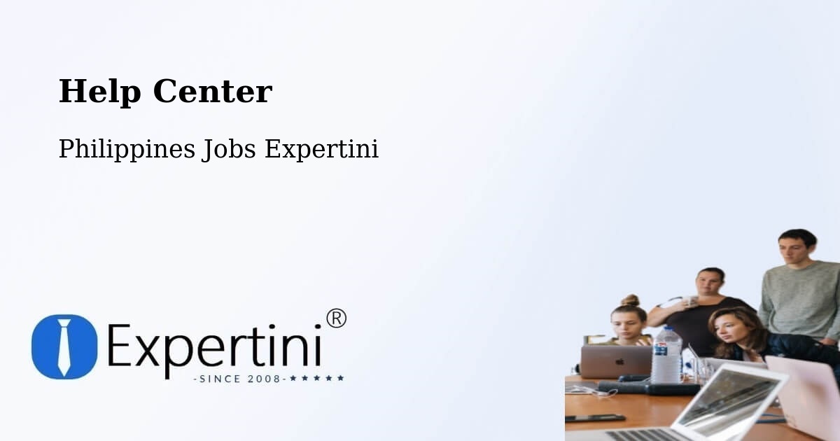 Help Center – Cotabato City - Philippines Jobs Expertini