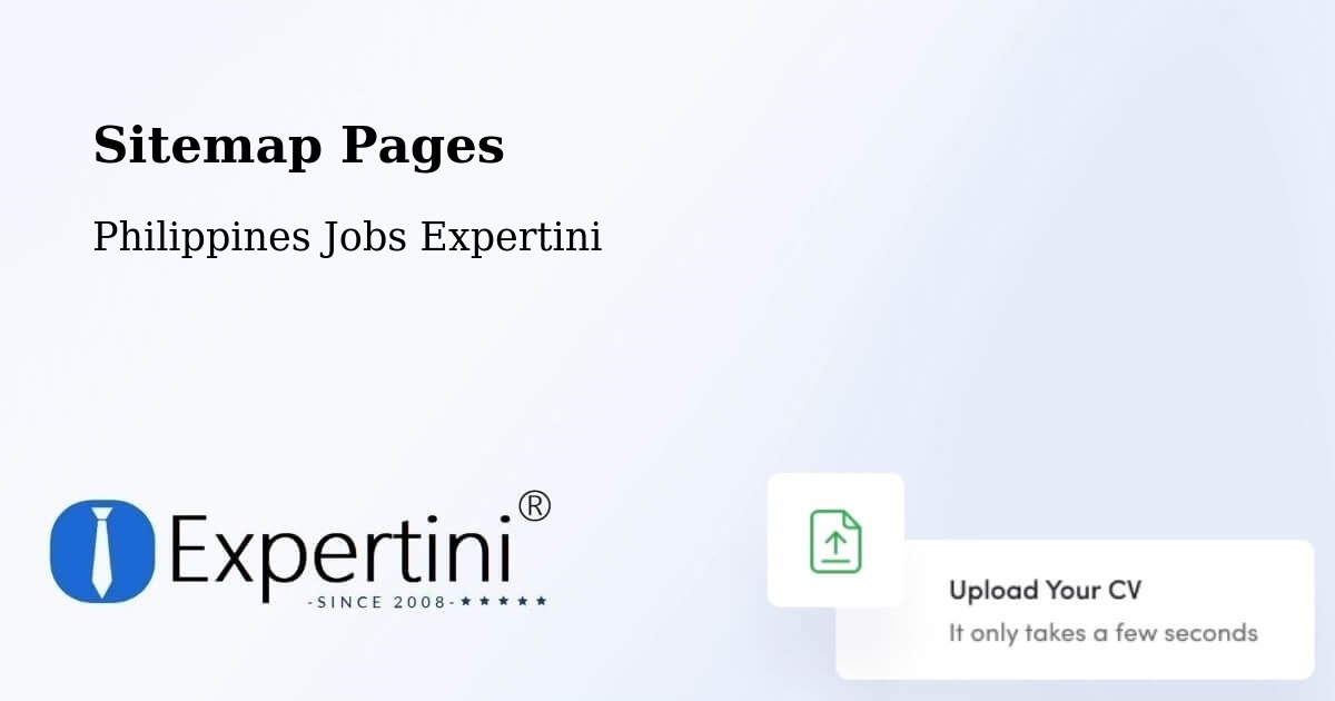 Sitemap Pages - Cotabato City - Philippines Jobs Expertini